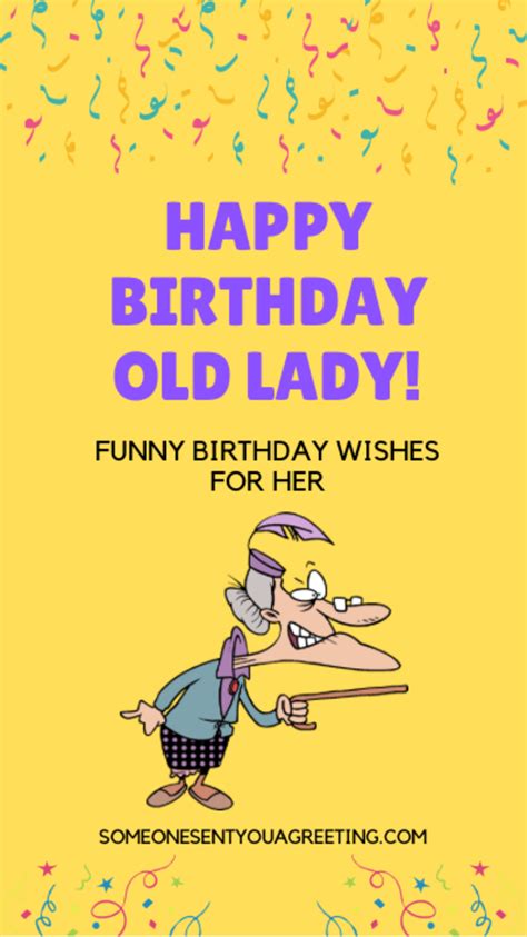 80+ Funny Birthday Wishes for the Fabulous "Old Lady" in Your Life