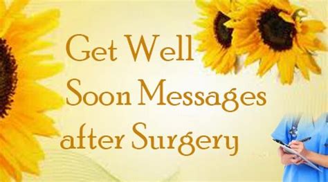 Warm Wishes for a Smooth Recovery: Get Well Soon Messages After Surgery