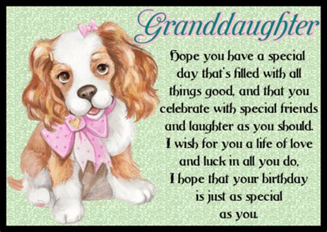 From the Heart: A Collection of Free Birthday Wishes for Your Granddaughter