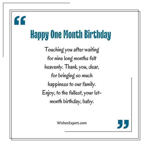 "1st of tha Month" Birthday Greetings