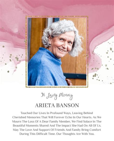 2. In Loving Memory (Tributes & Remembrance)