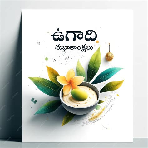 3. Creative Wishes Inspired by Ugadi Pachadi (ఉగాది పచ్చడి స్ఫూర్తితో సృజనాత్మక శుభాకాంక్షలు)