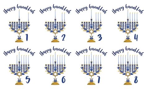 A Creative Wish for Each of the Eight Nights