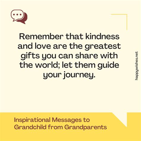 A Grandparent's Wisdom: Inspirational Wishes for His Future