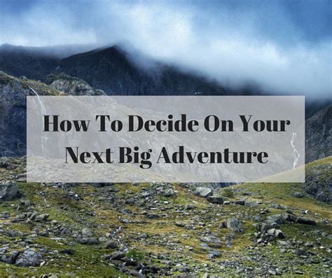 A Little Something for Your Next Big Adventure