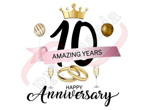 A Look Back at 10 Amazing Years: Nostalgic Anniversary Messages