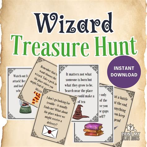 A Magical Scavenger Hunt: The Wishing Spell Ingredients