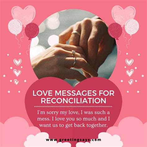 A Plea for a Second Chance: Messages of Reconciliation