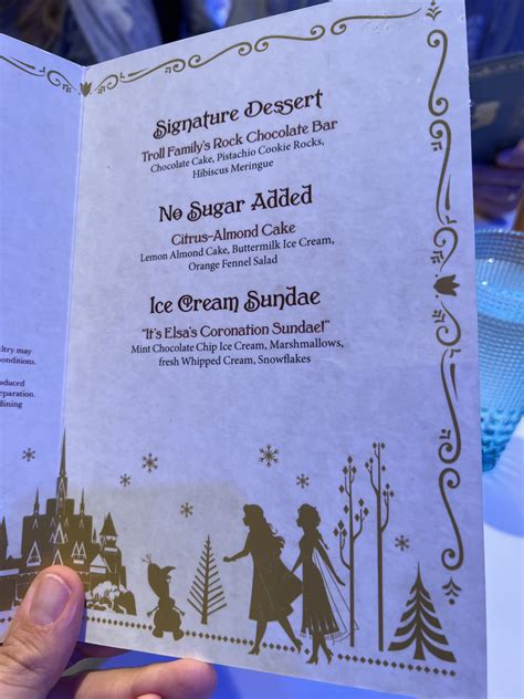 A Royal Invitation: Your Complete Guide to the Disney Wish Arendelle Menu