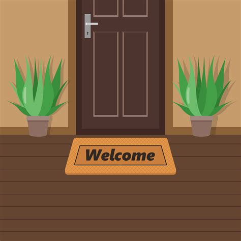 A Simple Welcome on the Doorstep