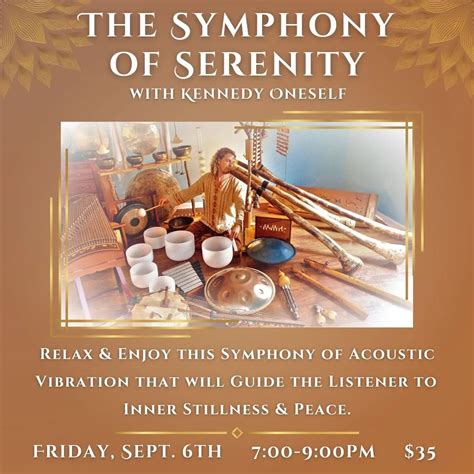 A Symphony of Serenity & Peace