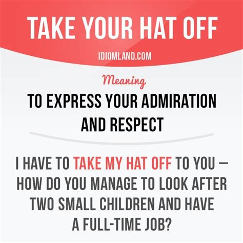A Tip of the Hat: Wishes of Respect & Admiration