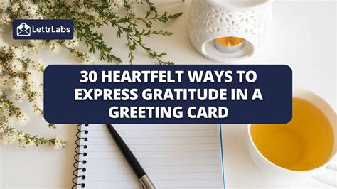 A Touch of Class: Elegant Ways to Express Your Gratitude