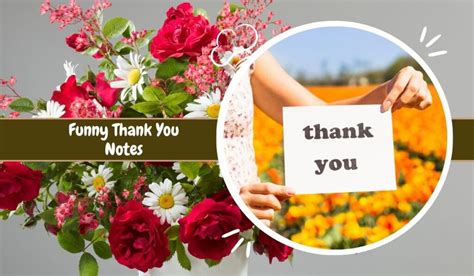 A Touch of Humor: Funny Thank You Messages