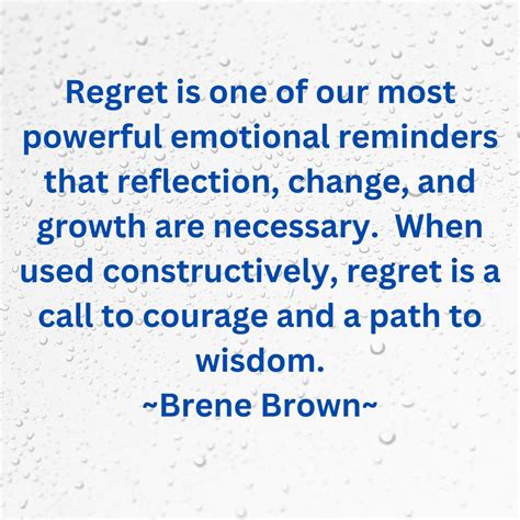 Acknowledging Past Regrets and a Heavy Heart