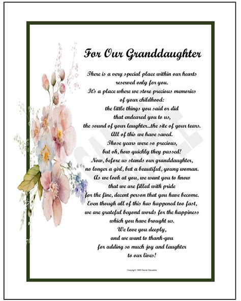 Across the Miles: Wishes for a Granddaughter Who's Far Away