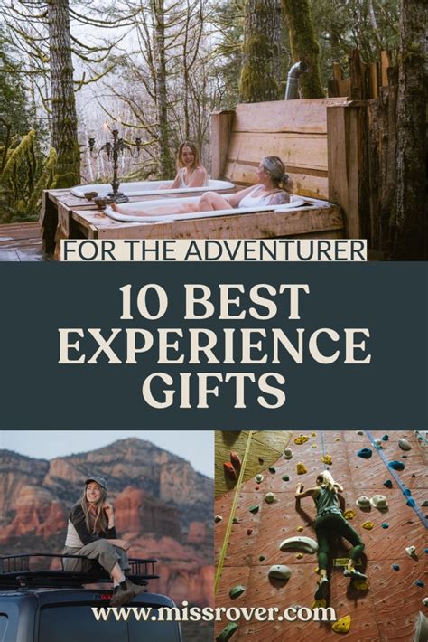 Adventures & Experiences: Gifts That Make Memories
