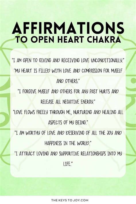 Affirmations for Opening Your Heart to Connection