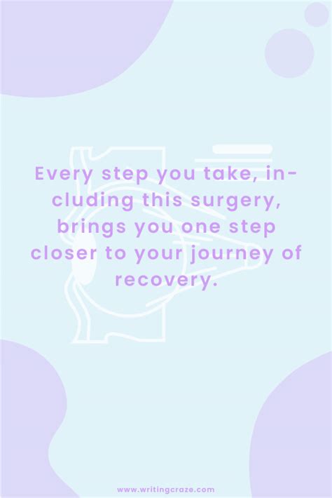 After a Surgery: Words of Strength for the Road to Recovery
