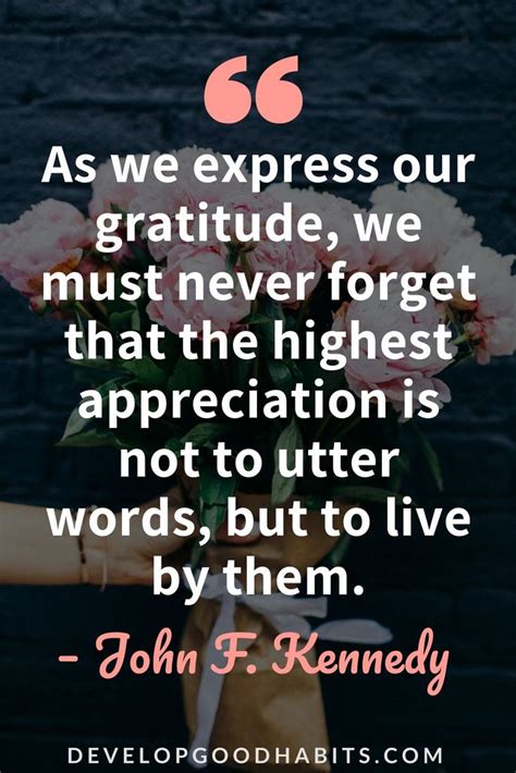 Appreciation & Gratitude