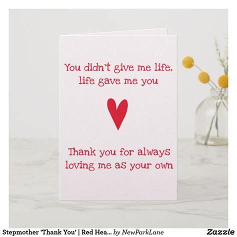 Appreciative Wishes for a Stepmother or Mother-in-Law