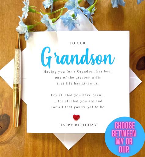 As You've Grown into a Man (Messages for a Teen or Adult Grandson)