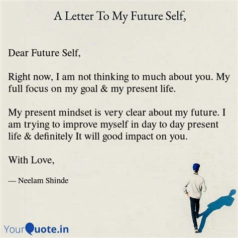Aspirational Wishes for My Future Self