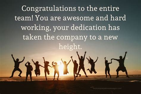 Best Wishes from the Entire Team