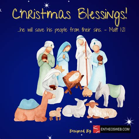 Bible-Inspired Christmas Blessings