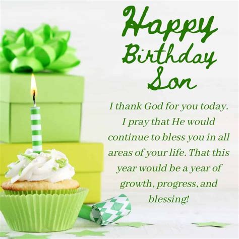 Birthday Blessings for a Son and His Family