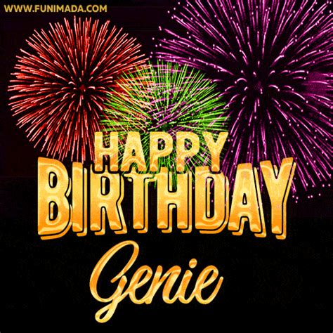"Birthday Genie" Greetings