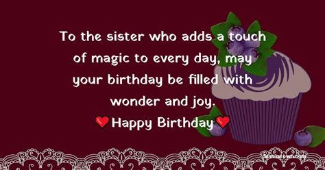Birthday Wishes with a Touch of Magic