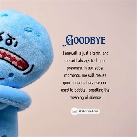 Bitter & Sarcastic Goodbyes