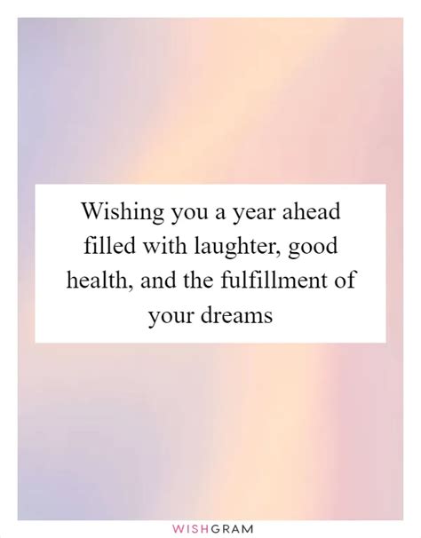 Blessings and Dreams for the Year Ahead