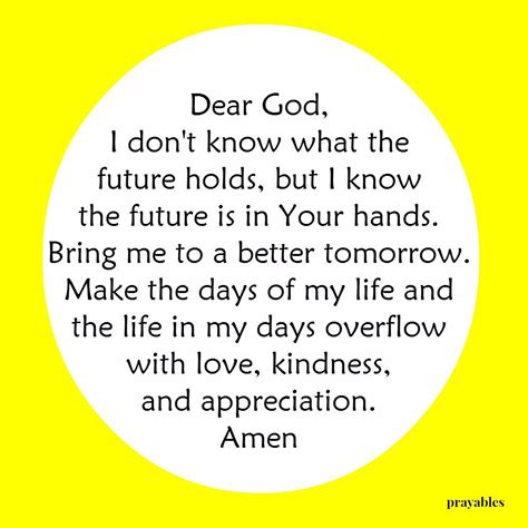 Blessings and Hopes for His Future