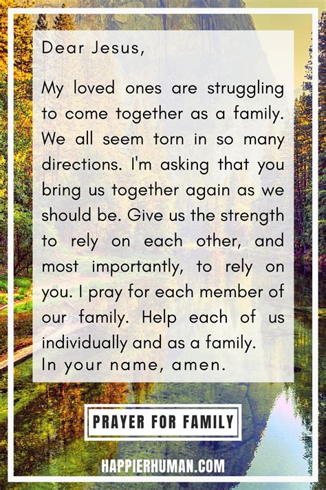 Blessings for Family and Loved Ones