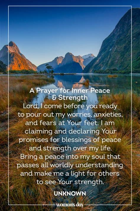 Blessings for Peace and Tranquility