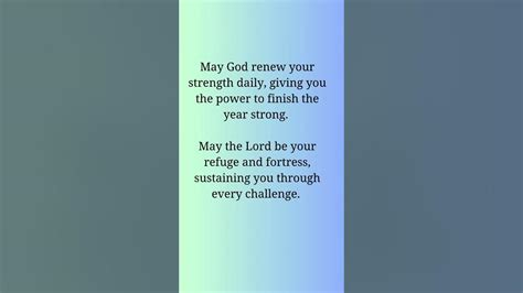 Blessings of Strength and Resilience