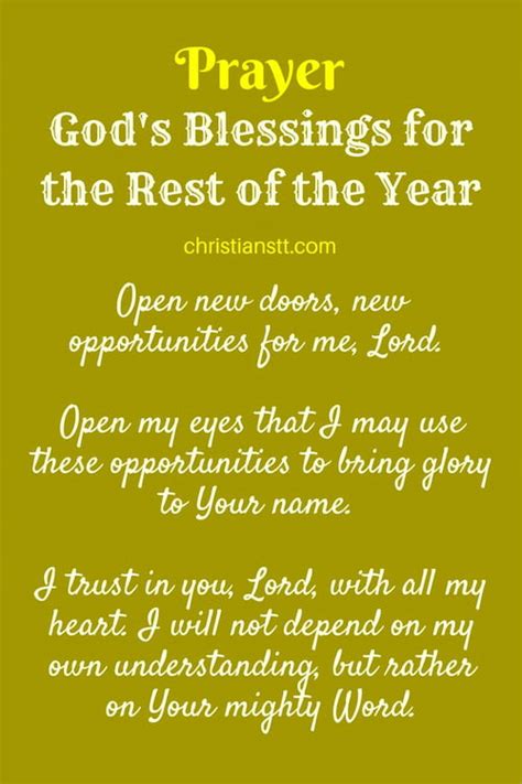 Blessings & Prayers for the Year Ahead