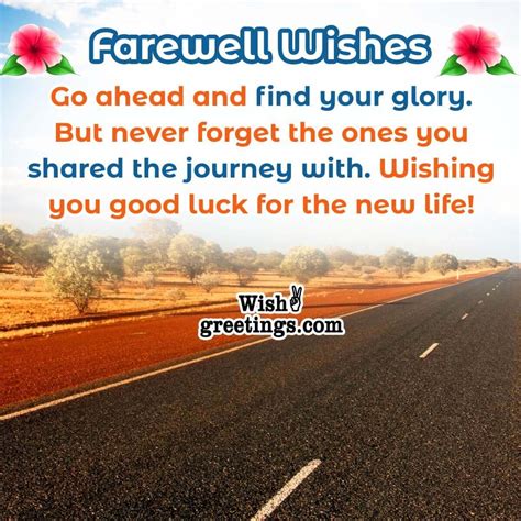 Blue Skies Ahead: Farewell & Good Luck Messages