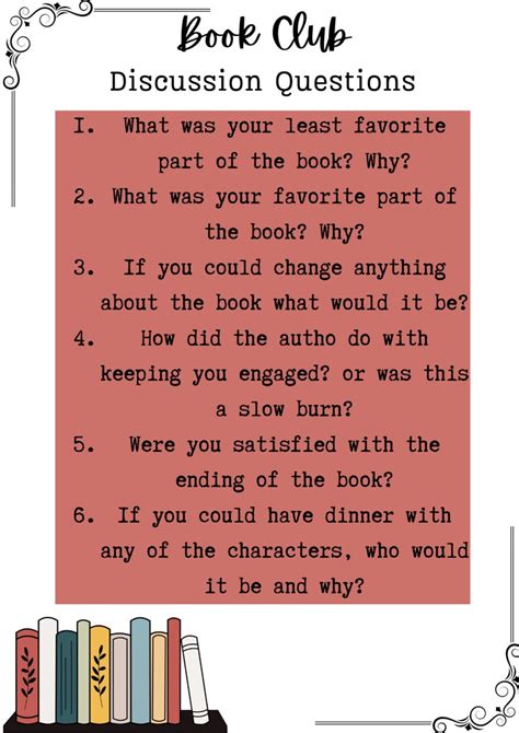 Book Club Gold: Questions for a Rich Discussion