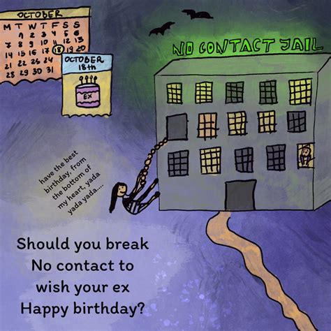 Breaking No-Contact: The Cautious "Happy Birthday"