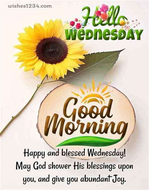 Calm & Centered: Mindful Wednesday Morning Greetings