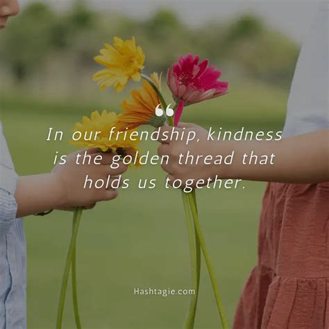 Captions Celebrating Unspoken Friendship & Kindness