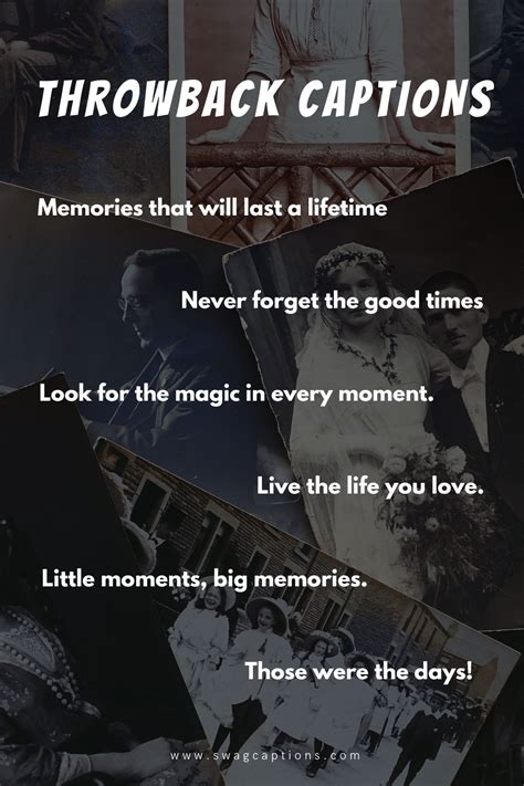Captions for Your Favorite Throwback Photo