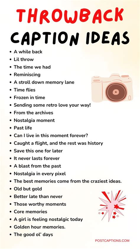 Captions for Your Favorite Throwback Photos