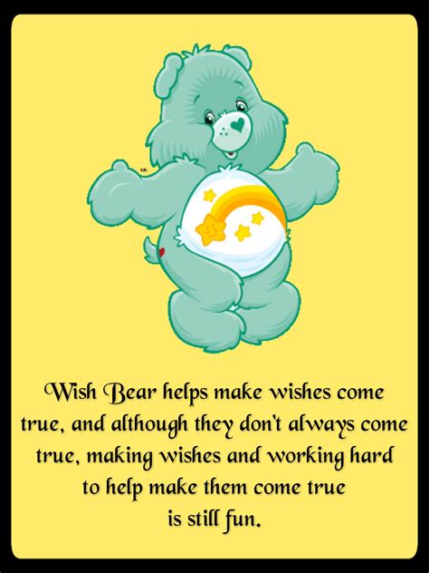Care Bear Stare Wishes to Make Your Dreams Come True