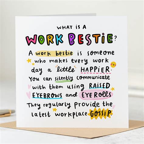 Casual & Fun Wishes for Your Work Bestie
