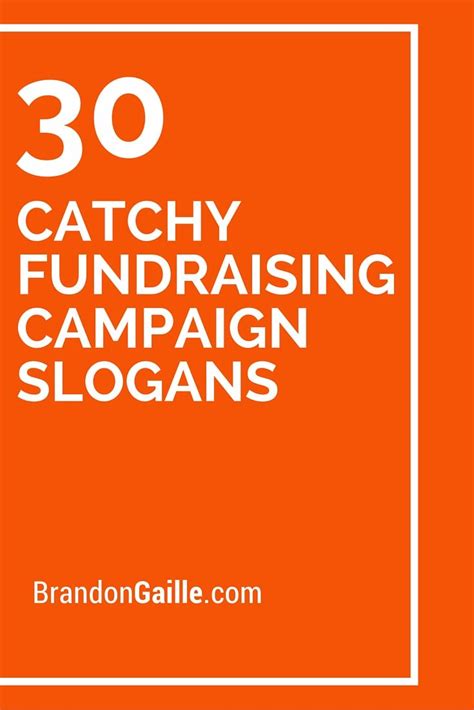 Catchy Phrases for Fundraising Events