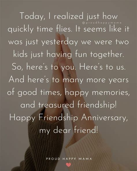 Celebrating Our Friendship (For a Pic of You Two)